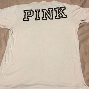 PINK VS baby blue shirt